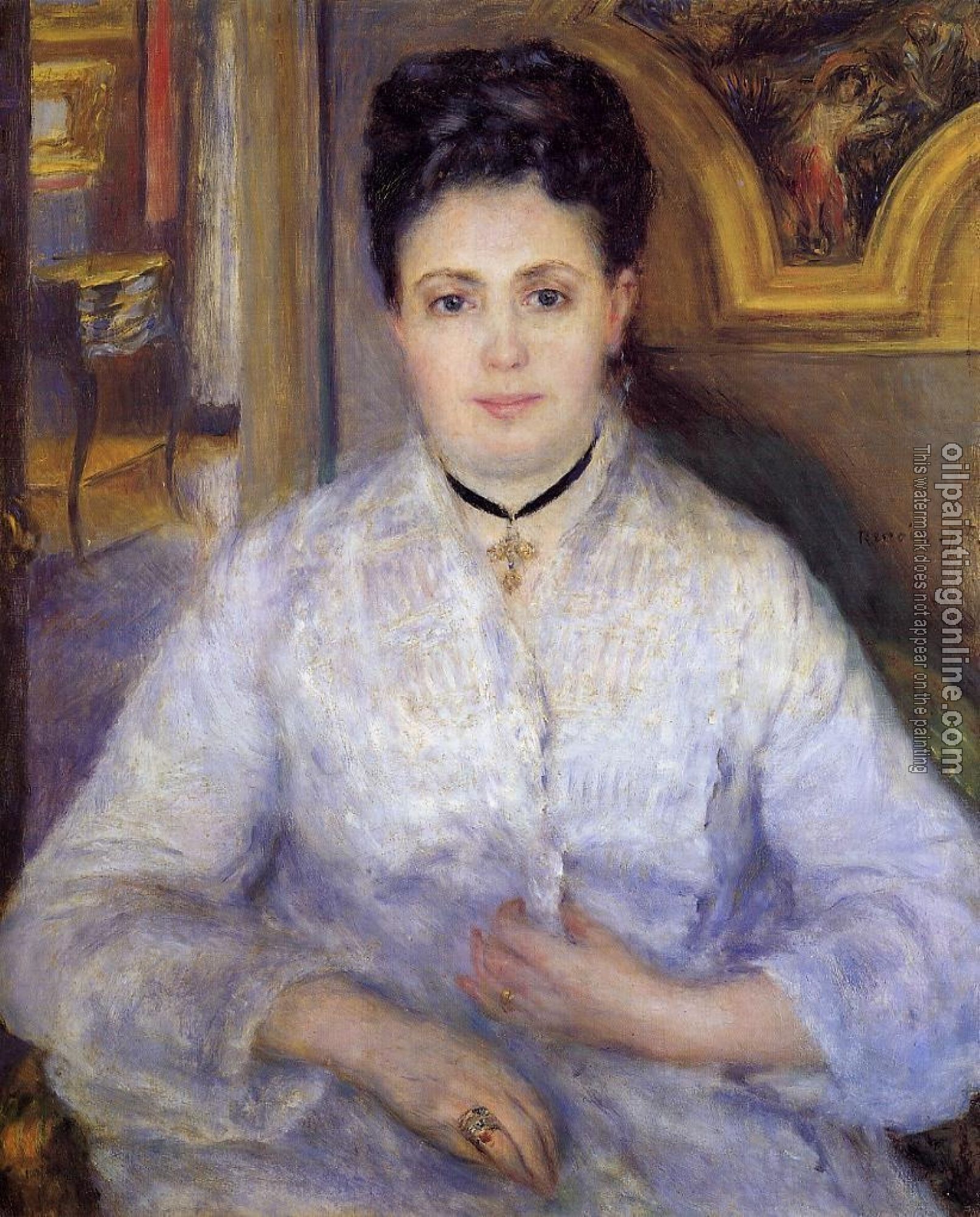 Renoir, Pierre Auguste - Madame Chocquet